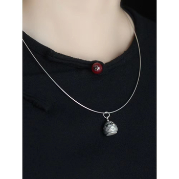 Брошка с меден лотос, ретро артистичен стил, декоративно изделие, електроплатирано покритие