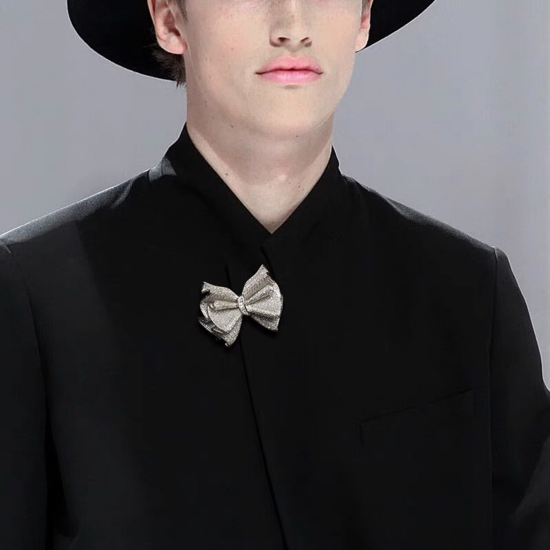 Καρφίτσα με φιόγκο – Χαλκός, Unisex, Κορεάτικος στυλ, Σχεδίαση φιόγκου, Ηλεκτροπλατίωση