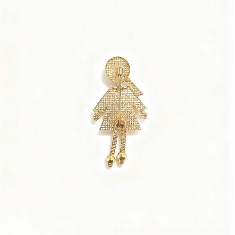 Κράμα καρφίτσα με χαρακτήρες γιατρού και νοσηλεύτρια – φινίρισμα με στάγδην λαδιού, unisex κομψό αξεσουάρ, αναμνηστικό κόσμημα