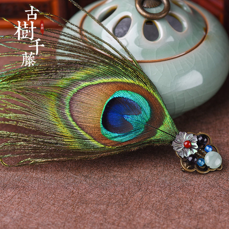 Брошка с животински модел, от черупка (Материал: черупка; Модел: животно; Обработка: електроплакиране; Функция: двойно използване, фиксиране)