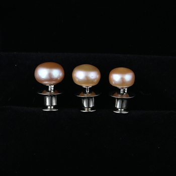 Brošnja s pravim bisrom, korejskog stila, unisex, marka Runzhi, prilagodljiva