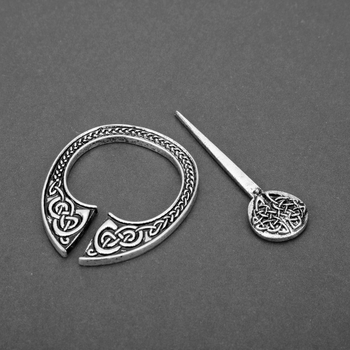 Брошка от сплав, геометричен дизайн, женски стил, електроплатено покритие