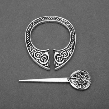 Брошка от сплав, геометричен дизайн, женски стил, електроплатено покритие