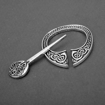 Брошка от сплав, геометричен дизайн, женски стил, електроплатено покритие