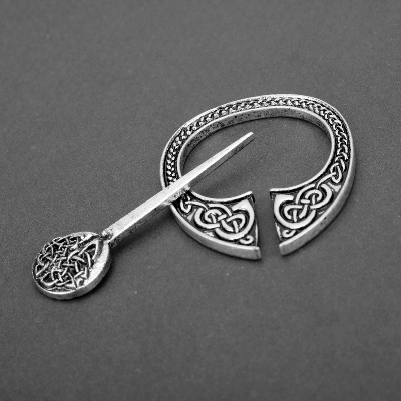 Брошка от сплав, геометричен дизайн, женски стил, електроплатено покритие