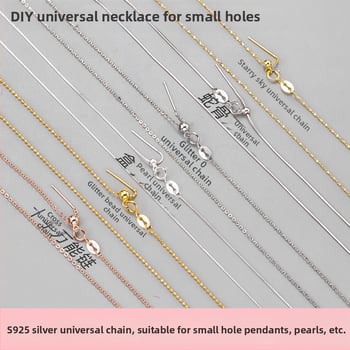 Prirodno nadahnuto srebrno lančano ogrlica s privjeskom od 925 srebra, model ZS2