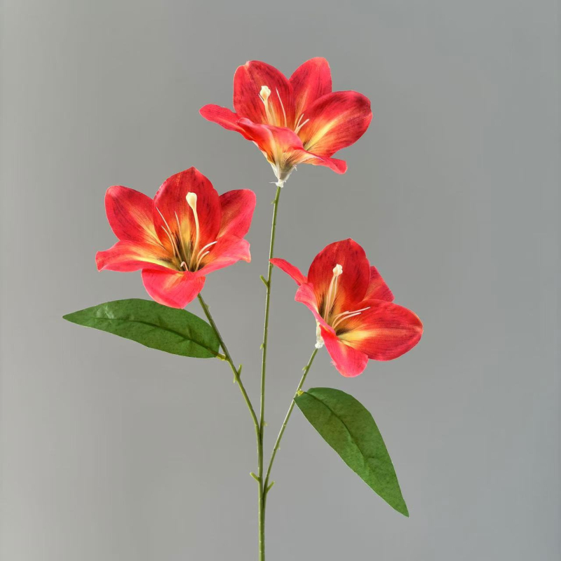 Umjetno cvijeće Lilium — svilenih cvjetova, tehnika ubrizgavanja kalupa, za vjenčanja, kućnu dekoraciju i rekvizite za fotografije