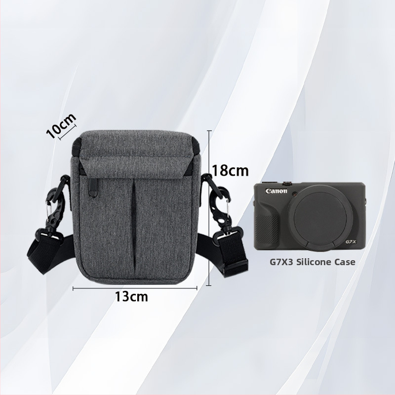 Canon G7X3 keresztpántos táska, Oxford anyag, uniszex, 2025 tavasz