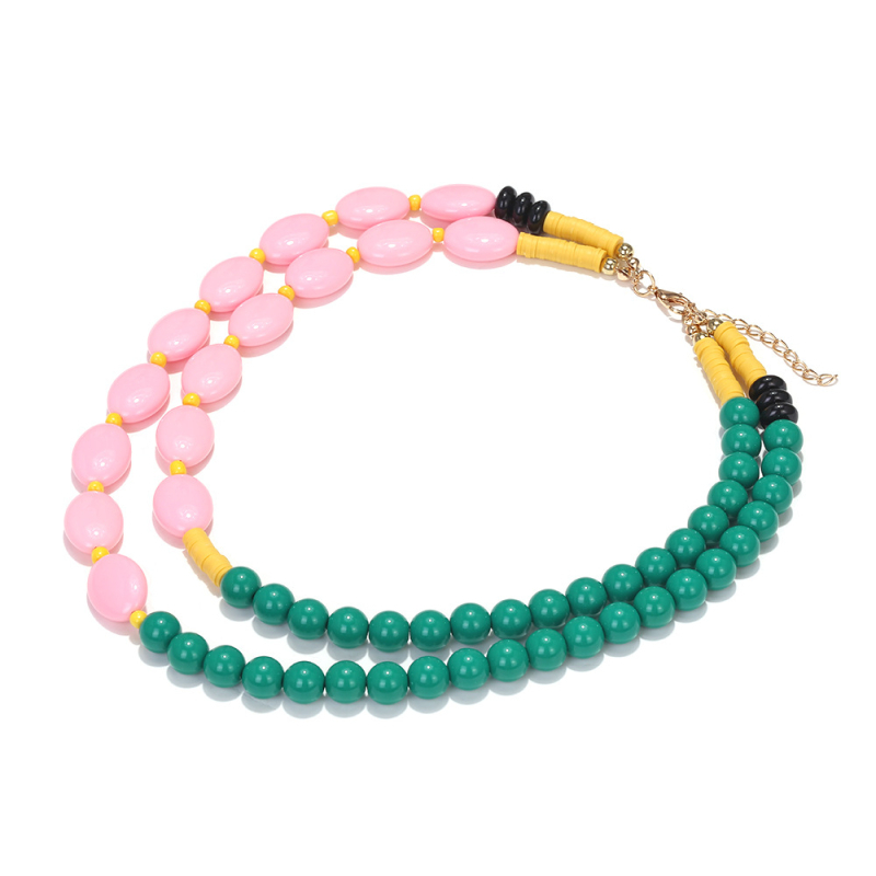 Nyaklánc: kézzel készített, cink ötvözet, virág alakú medál, normál lánc