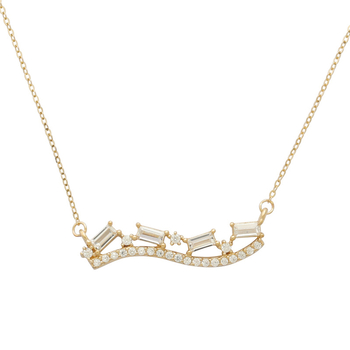 Geometriai medálos nyaklánc 925-ös ezüstből – magas színvonalú stílus