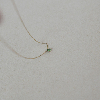 Mini trokutasti privjesak za lanac, srebro 925, 18k pozlata, cirkon kamen