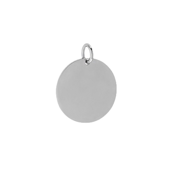 Geometrijska ogrlica s okruglim privjeskom od S925 sterling srebra za žene – minimalistički stil