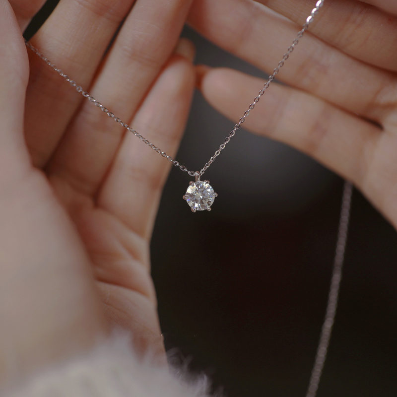 Geometrinis sidabrinis kaklo papuošalas 925, minimalistinis stilius (Forma: Geometrinė; Medžiaga: 925 sidabras; Išleidimas: 2024 m. pavasaris)