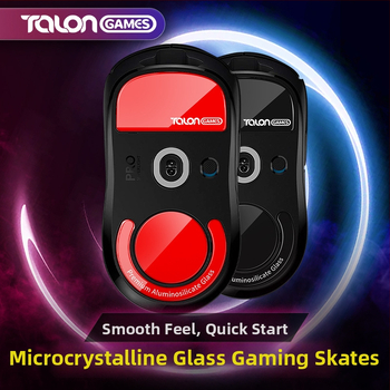 Стъклени крачета за мишка TALONGAMES, съвместими с GPW, G502 X2, G603, Eagle Eye, Poison Viper, Purgatory Viper – гладко плъзгане, прецизно пасване