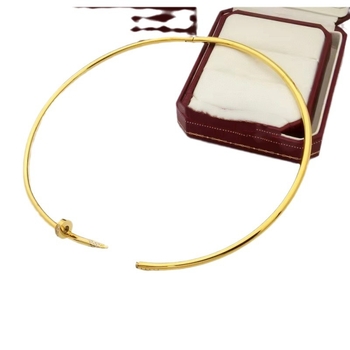 Tiitaniumi terasest kaelakee naistele, reguleeritav avatud disain, kerge luksuslik stiil, keeratud kett ja titaniumi terasest ripats