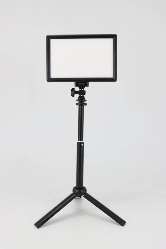 Επαγγελματικό LED φως φωτογράφισης για ζωντανές μεταδόσεις - 15W, διπλή θερμοκρασία χρώματος, ρυθμιζόμενη φωτεινότητα, τροφοδοσία USB 5V/3A