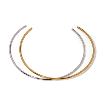 Colier placat în vid, stil retro, lanț obișnuit, pentru femei