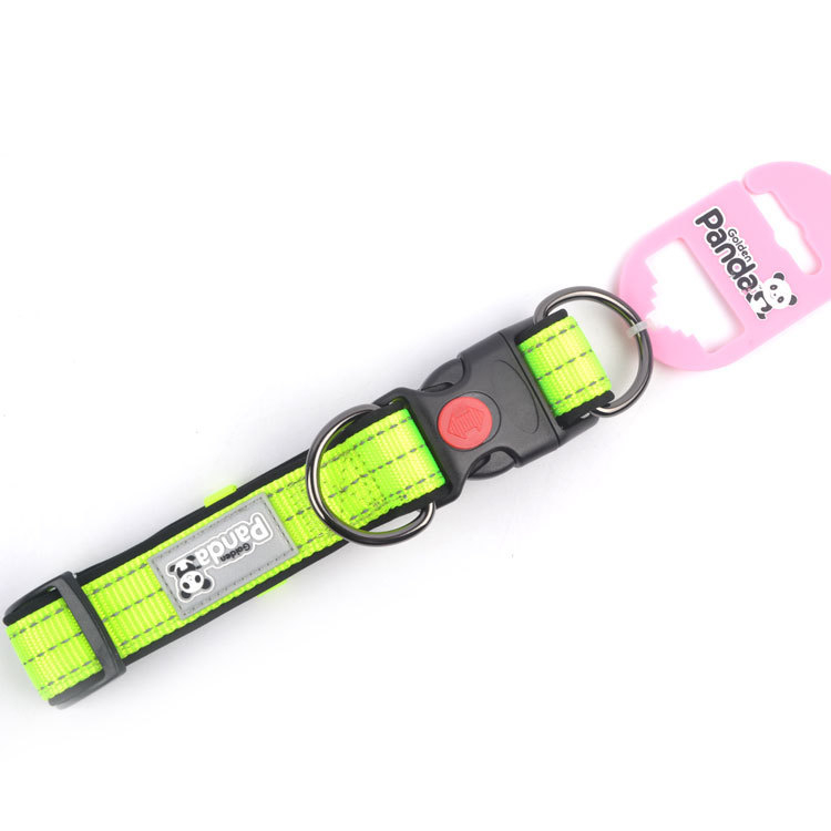 Nylon kutyanyakörv fényvisszaverő sávval — Lunguigi márka, kutyáknak, 200 db csomag