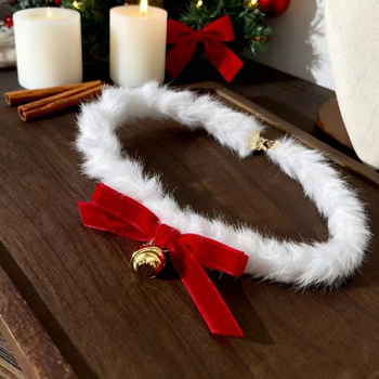 Plüss chokernyaklánc, kézzel készített, masni alakú, medál ötvözet, O-típusú lánc