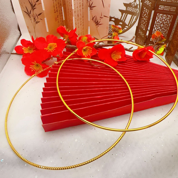 Bakrena ogrlica s koncentriranim lotosovim zatvaračem i privjeskom, porijeklo Shanwei, ljeto 2023, lagani luksuz stil