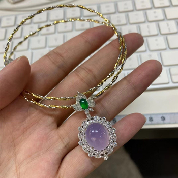 Ogrlica od srebra 925, uvijeni lanac, tip gola, 7,9 g