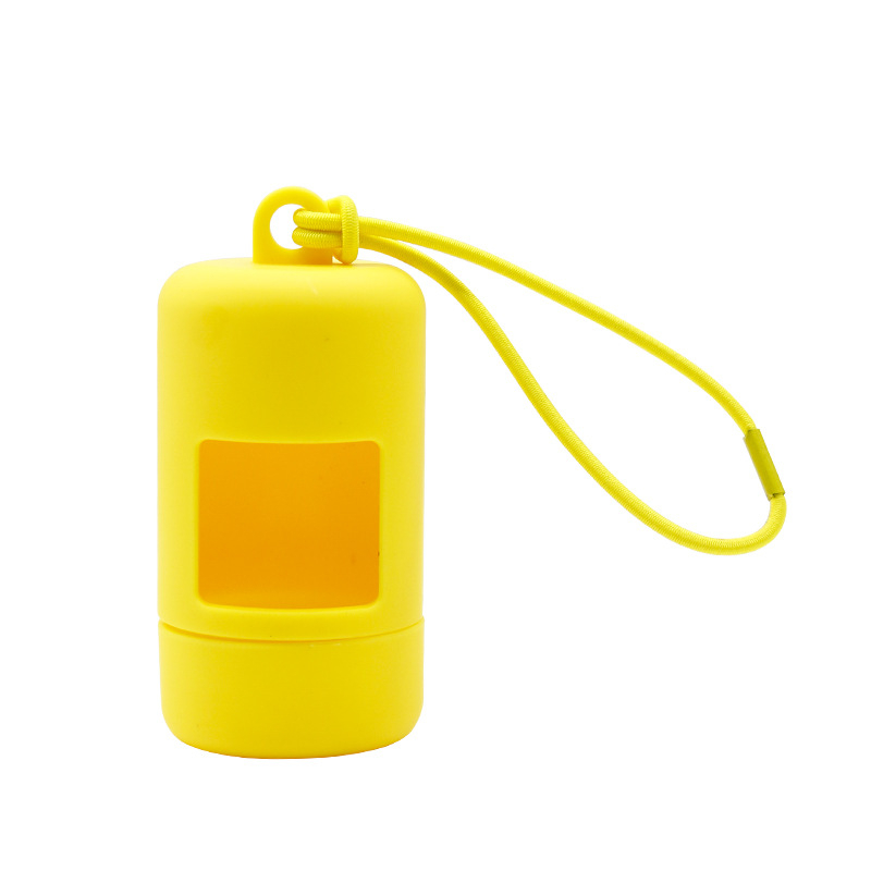 Dispenser pentru pungi de gunoi pentru câini și cutie portabilă de depozitare – ABS, rol continuu, separator de pungi