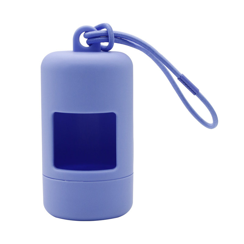 Dispenser pentru pungi de gunoi pentru câini și cutie portabilă de depozitare – ABS, rol continuu, separator de pungi