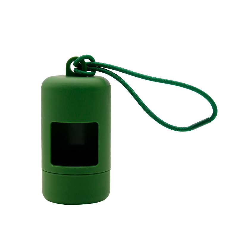 Dispenser pentru pungi de gunoi pentru câini și cutie portabilă de depozitare – ABS, rol continuu, separator de pungi