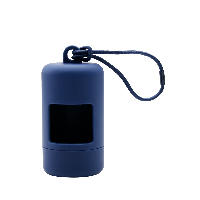 Dispenser pentru pungi de gunoi pentru câini și cutie portabilă de depozitare – ABS, rol continuu, separator de pungi