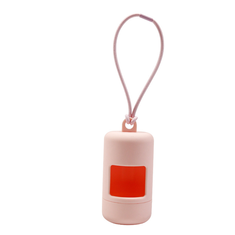 Dispenser pentru pungi de gunoi pentru câini și cutie portabilă de depozitare – ABS, rol continuu, separator de pungi