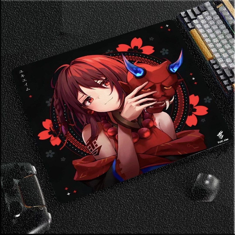 Гейминг подложка за мишка с антихлъзгаща повърхност (Марка: Thunder Fire Chi; Материал: гума; Изработка: печат с топлинен трансфер; Модел: 45)