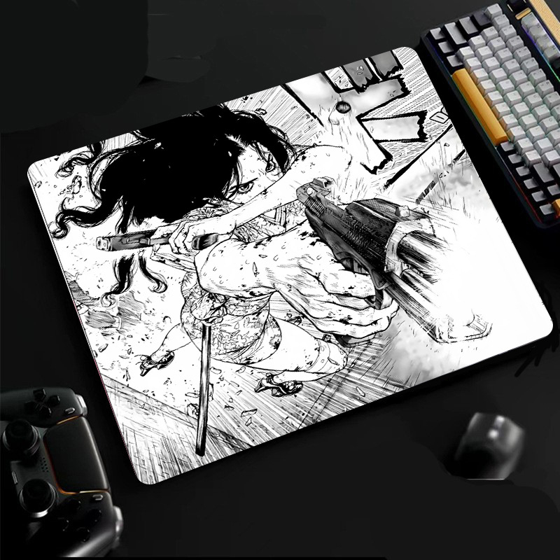 Гейминг подложка за мишка с антихлъзгаща повърхност (Марка: Thunder Fire Chi; Материал: гума; Изработка: печат с топлинен трансфер; Модел: 45)