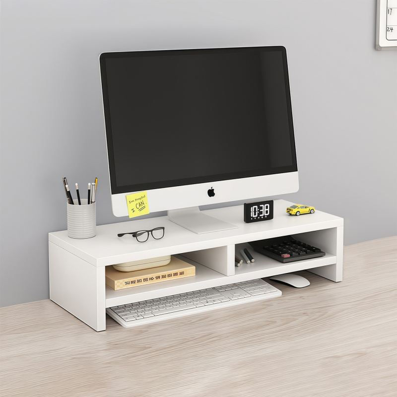 Περιστρεφόμενη βάση οθόνης για επιτραπέζιο υπολογιστή με ανυψωτήρα και οργανωτή γραφείου – Κράμα αλουμινίου, μάρκα Qimu, μοντέλο X1124134056, Συμβατό με επιτραπέζιο υπολογιστή, Περιστρεφόμενος τύπος