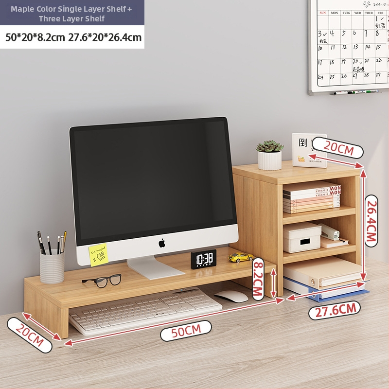 Περιστρεφόμενη βάση οθόνης για επιτραπέζιο υπολογιστή με ανυψωτήρα και οργανωτή γραφείου – Κράμα αλουμινίου, μάρκα Qimu, μοντέλο X1124134056, Συμβατό με επιτραπέζιο υπολογιστή, Περιστρεφόμενος τύπος