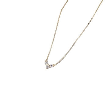 Ogrlica od srebra 925, privjesak s dijamantnim rezom, lanac križ, duljina 41-50 cm, za žene, lagani luksuz