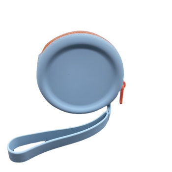 Portofel din silicon pentru monede, formă rotundă, model A1, fără căptușeală, pentru uz zilnic