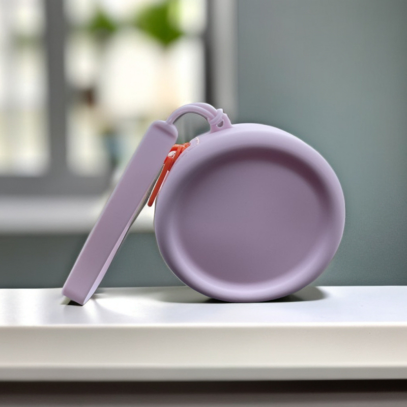 Portofel din silicon pentru monede, formă rotundă, model A1, fără căptușeală, pentru uz zilnic