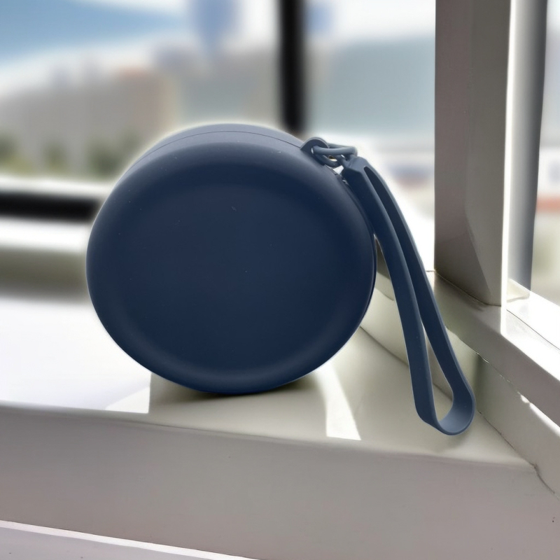 Portofel din silicon pentru monede, formă rotundă, model A1, fără căptușeală, pentru uz zilnic