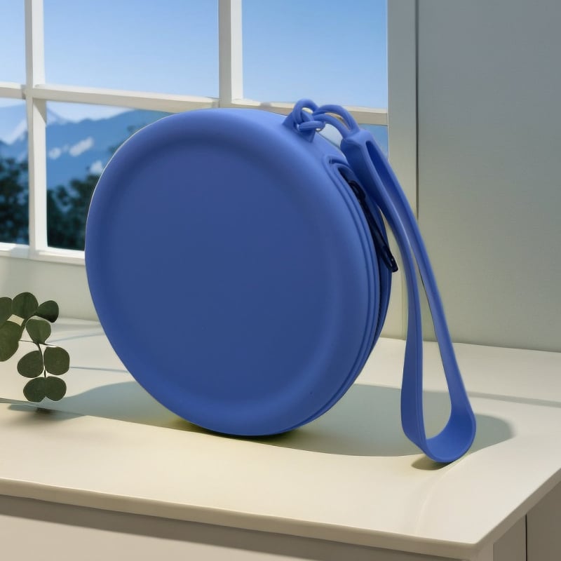 Portofel din silicon pentru monede, formă rotundă, model A1, fără căptușeală, pentru uz zilnic