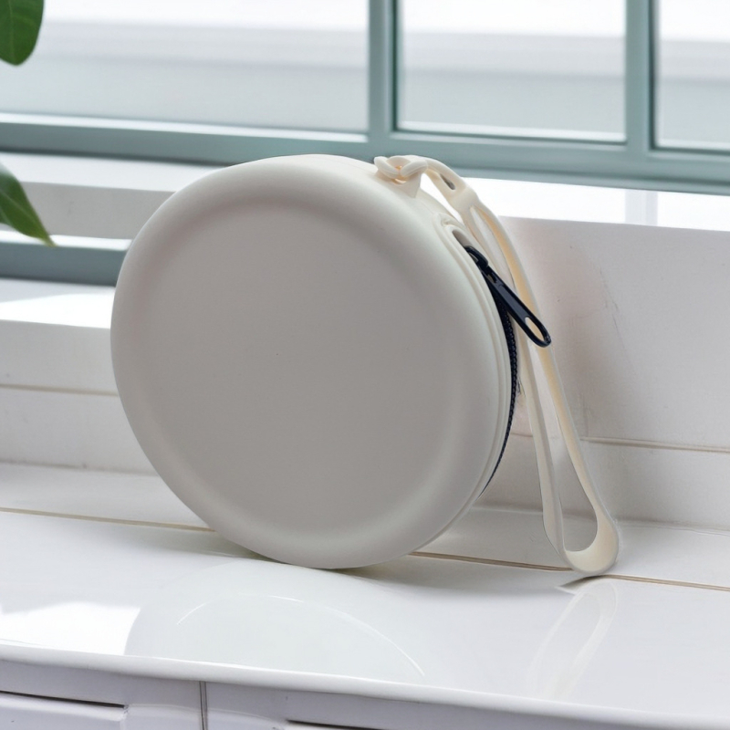 Portofel din silicon pentru monede, formă rotundă, model A1, fără căptușeală, pentru uz zilnic