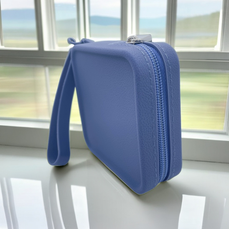 Portofel din silicon pentru monede, formă rotundă, model A1, fără căptușeală, pentru uz zilnic