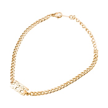 Brățară KWS241 - sticlă/glazură, electroplacare, design geometric, unisex, Nr. producție KWS241