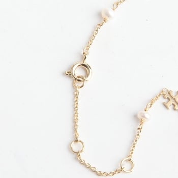 Brățară din perle pentru femei, cu design geometric minimalist și finisaj electroplacat