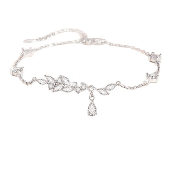 Brățară din argint 925 cu motiv spic de grâu pentru femei, lansare toamnă 2024, greutate aproximativ 3,4 g