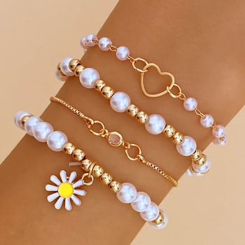 Brățară geometrică din aliaj, placare electrolitică, pentru femei