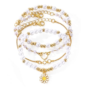 Brățară geometrică din aliaj, placare electrolitică, pentru femei