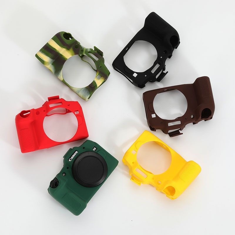 Carcasă de protecție din silicon pentru Canon R5, R6, R7, R8, R10 și R62 – anti-cadere, husă de cameră portabilă