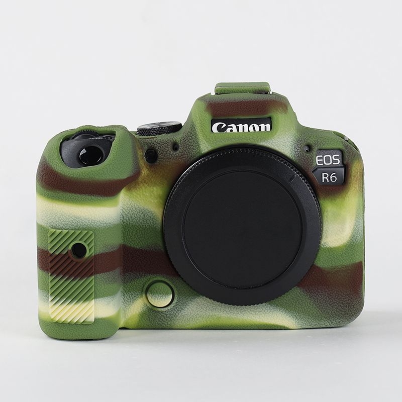 Carcasă de protecție din silicon pentru Canon R5, R6, R7, R8, R10 și R62 – anti-cadere, husă de cameră portabilă
