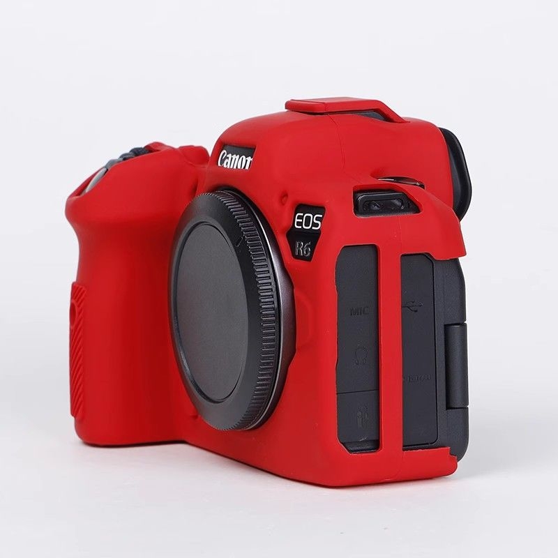 Carcasă de protecție din silicon pentru Canon R5, R6, R7, R8, R10 și R62 – anti-cadere, husă de cameră portabilă
