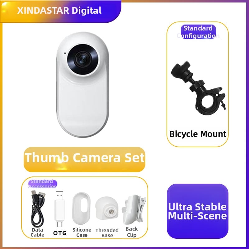 Kišeninė veiksmo kamera naminiams gyvūnėliams — 0.96in LCD, 1.0MP jutiklis, TF kortelė saugojimui, ABS korpusas, 2–3 val. baterija